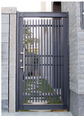  H型鋁鋼構門